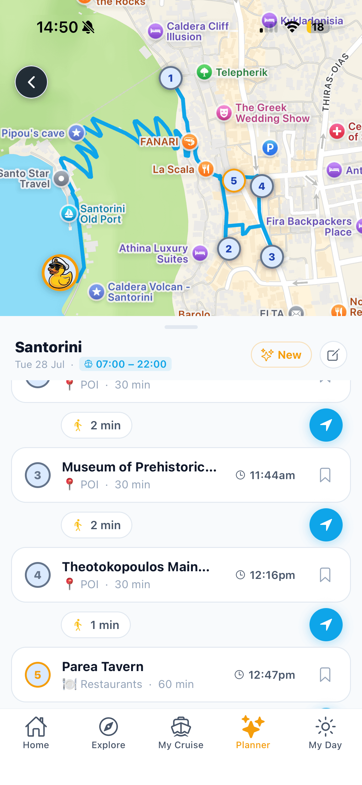 Walking Route